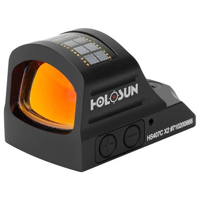 HOLOSUN HS407C-X2 Red Dot Sight - Black