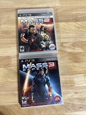Mass Effect - Two PS3 Set - Mass Effect 2 + Mass Effect 3 - For Playstation 3