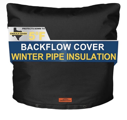 Backflow Preventer Cover Insulated (5˚F) - 40" W x 36" H Pipe Freeze Protection