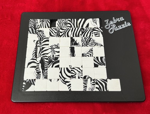  Pussycat Zebra Tile Puzzle Unique Challenging Made In Germany
