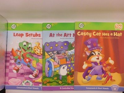 Lot of 10 Leap Frog Leap Reader Interactive Books Paperback