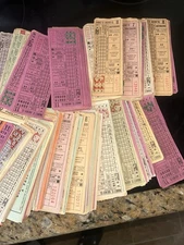 Lot Of 2000 Vintage Market St. Railway Tickets San Francisco Co Lot 2