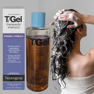 Neutrogena T/Gel Therapeutic Shampoo for Flaky Itchy Scalp Anti-Dandruff 250ML