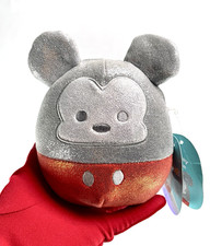 Squishmallow Kellytoy Plush Disney 100 Anniversary Mickey Mouse 5" New with Tag