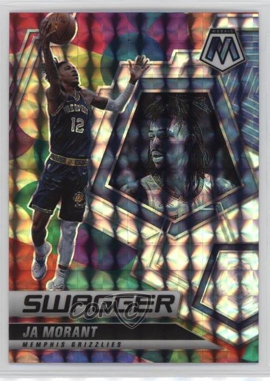 2021-22 Panini Mosaic Swagger Ja Morant #7 18yu