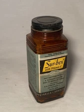 1956 No. 3600 Sur Bex Abbott Laboratories North Chicago Illinois Empty Bottle