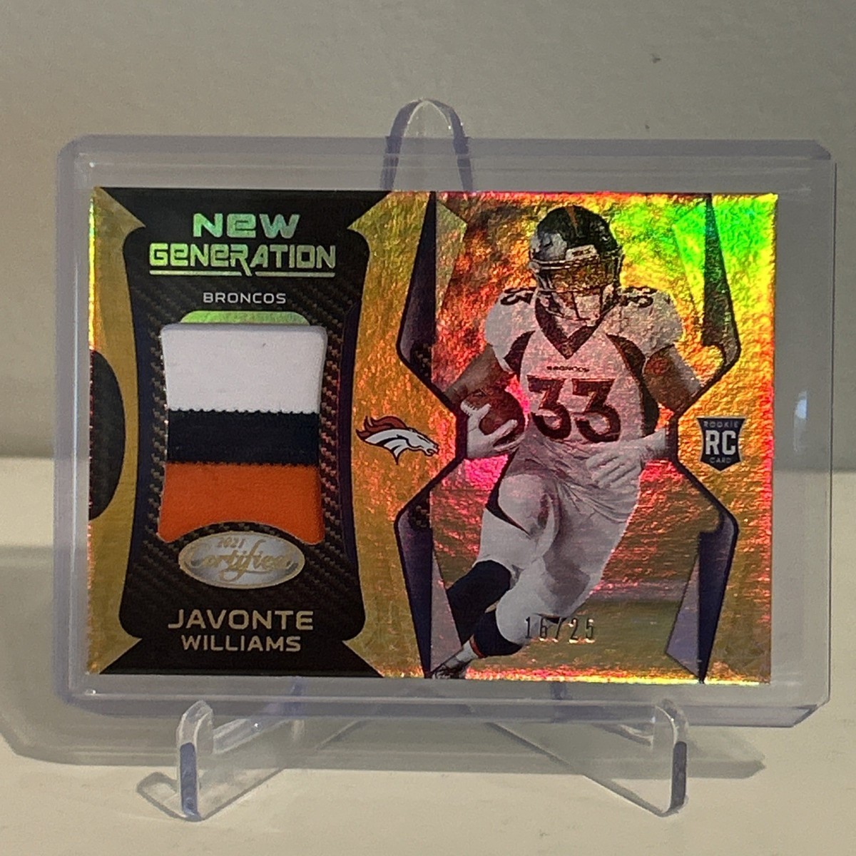 未開封品 PANINI NFLカード IMMACULATE COLLECTION NOAH FANT DENVER BRONCOS 25/25 #PP-NF 送料無料 中古 IT1 未開封品 PANINI NFLカード IMMACULATE COLLECTION NOAH FANT