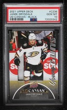 2021 Series 2 UD Canvas Young Guns Black Jamie Drysdale #C236 PSA 10 GEM MT 0lb7