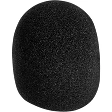 Foam Microphone Windscreen for On-Stage Use Black Ball-Type