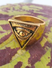Ancient Egyptian Pharaoh Amulet Wealth Charm Ring 777 Luck Power Money | Most Po