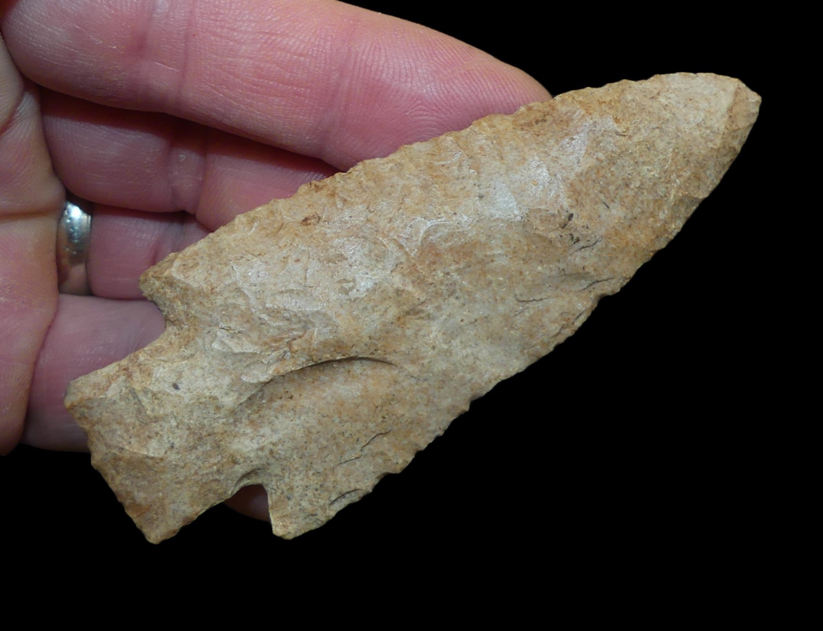 HARDIN MADISON CO ILL PAYSON INDIAN ARROWHEAD ARTIFACT COLLECTIBLE PARTAIN COA