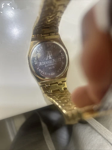 Audemars Piguet  ( Gold ) VVS1 Moissanite