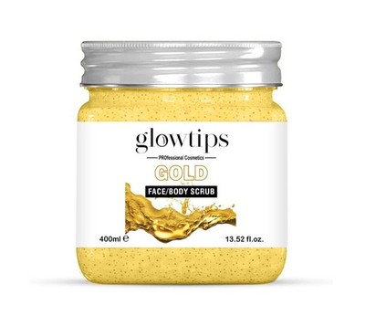 Glowtips Gold Gesicht Und Körper Peeling Für Alle Hauttypen 400ml