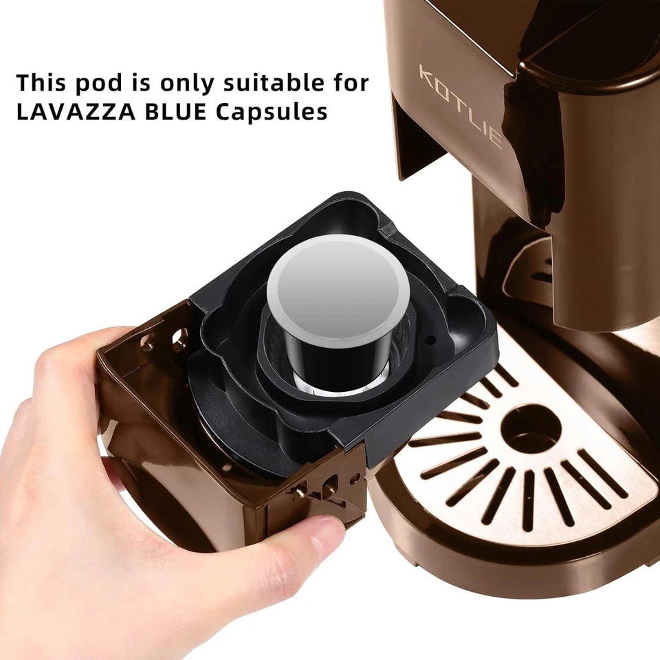AC-513K/AC-513F Kaffeemaschinenzubehör Kapseln für Lavazza Blue Braun - Bild 4 von 4