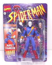 Hasbro Marvel Legends Retro Spider-Man Chameleon Action Figure Mint on Card