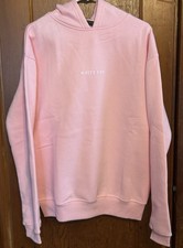 white Fox Leisure Series Vol. 3.5 Oversized Hoodie S/M Pink Posy