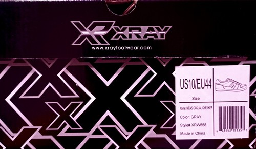 Xray Gramercy Low Top Sneaker - Größe US 10 - Farbe grau - Bild 5 von 5