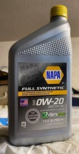 Napa (Valvoline) OW-20 Ultimate Protection Full Synthetic Motor Oil 3 Quart 19.99 per gallon