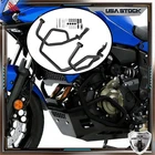 Crash bars For Yamaha MT 07 Tracer 7 700 GT Engine Guard Protector 2024 WOLFLINE