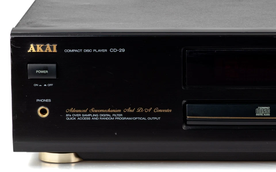 Akai CD-29 CD Player + FB / Toslink / gewartet 1 Jahr Garantie [2] - Bild 2 von 4