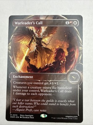 Warleader's Call (Showcase) Murders at Karlov Manor Regular NM