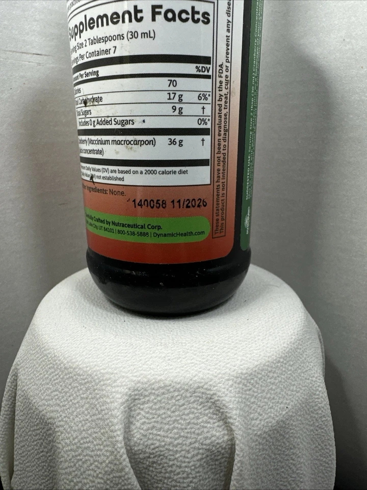 Concentrado de arándano Dynamic Health 8 fl.ozexp. 11/26 entrega gratuita Foto 3 de 3