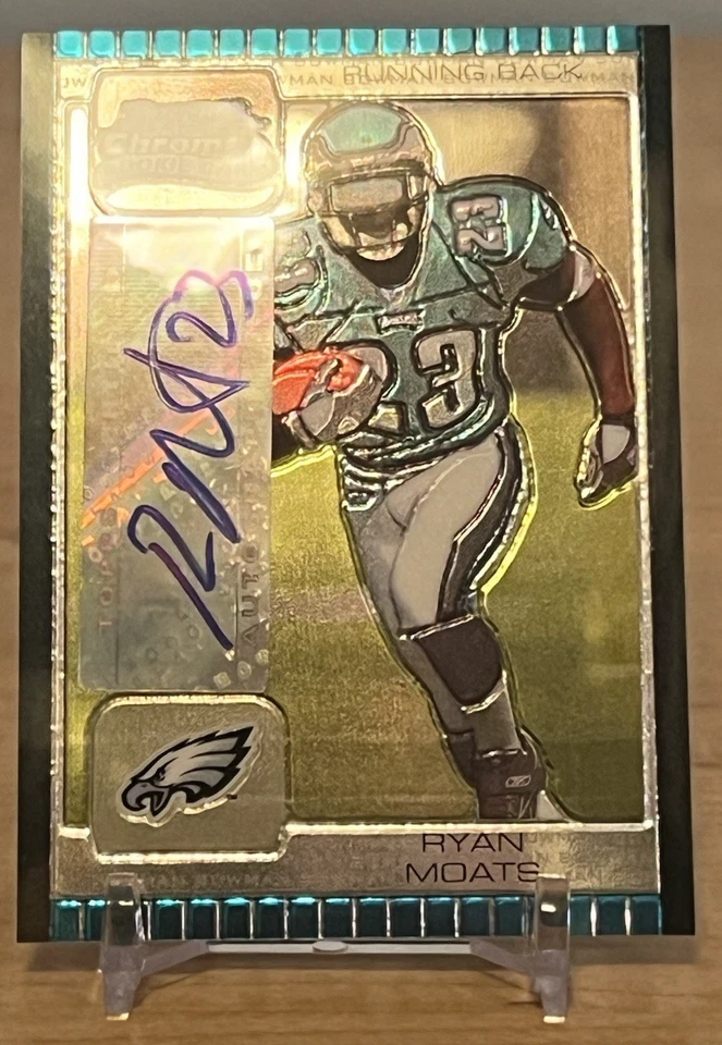 2005 Bowman Chrome Rookie Auto Craig Bragg #256 UCLA/Green Bay Packers - Image 4 of 4
