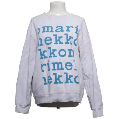 Marimekko Kioski, Sweatshirt, Größe: S, LOHKARE LOGO PLACEMENT, Weiß/Blau #1LE