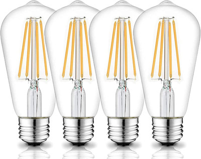 12V E26 LED Light Bulb 6W 3000K 60W Equivalent, Low Voltage AC/DC 12V/24V LED Bu