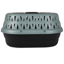 Top Load Pet Carrier Cat Kennel, 19" Length, for Pets up to 10 lb, Green