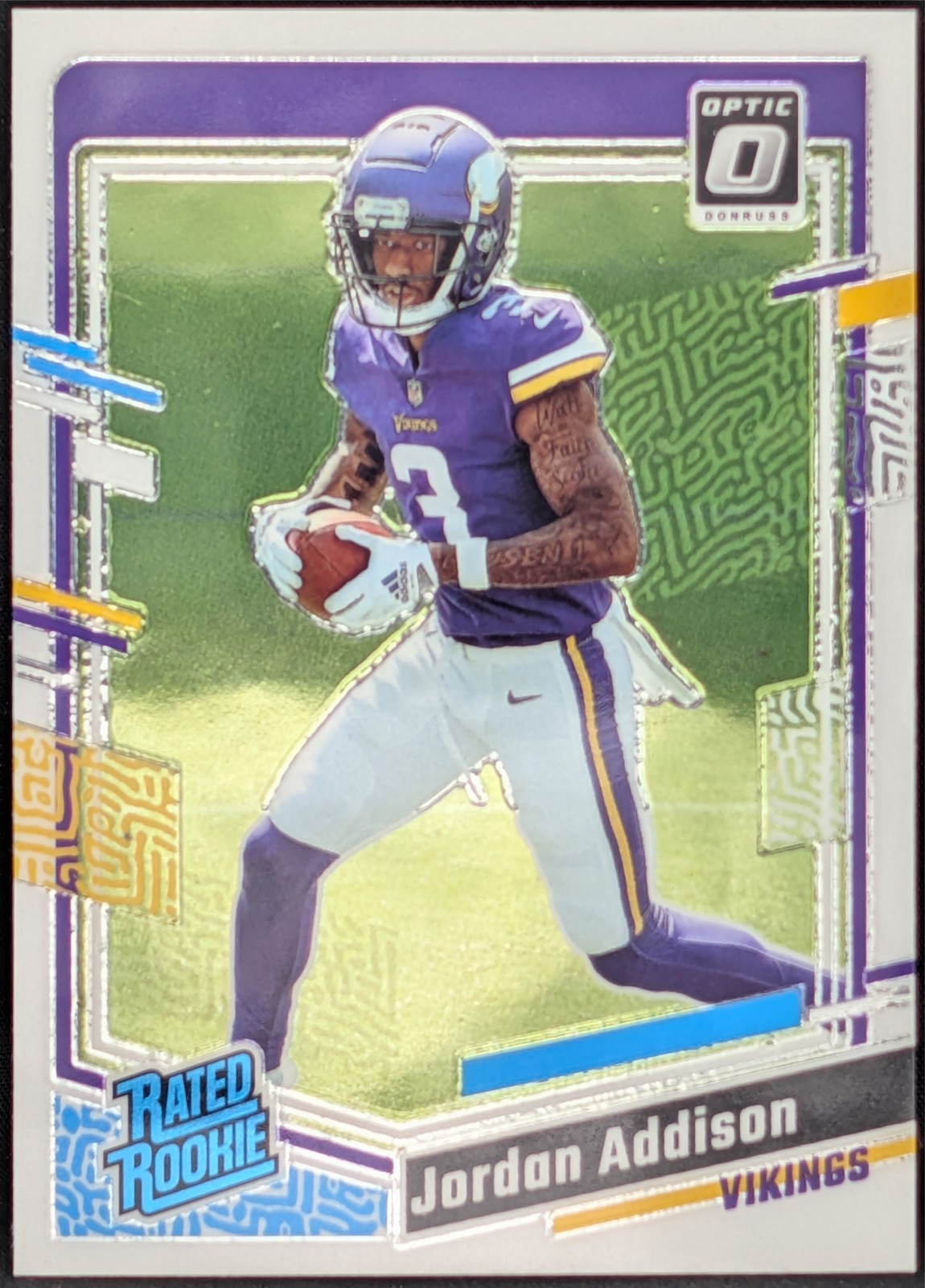 2023 Donruss Optic #271 Jordan Addison Minnesota Vikings RR