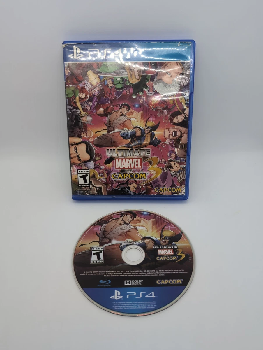 Sony PlayStation 4 Ultimate Marvel vs. Capcom 3 Video Games for