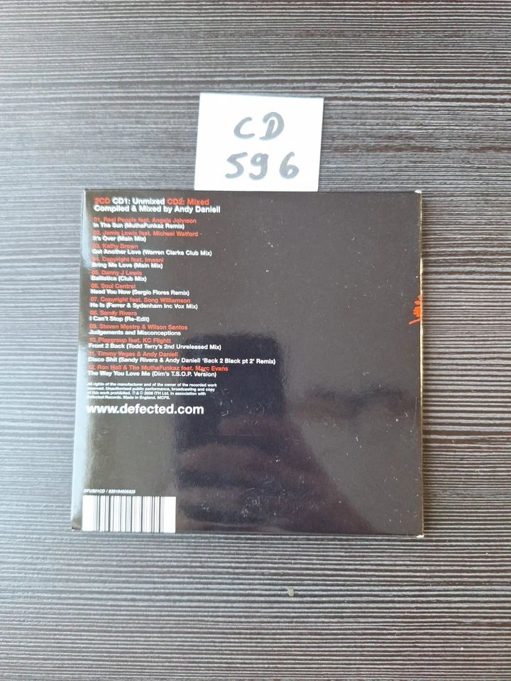 Defected D-fused & Digital 06:01 DIGIPACK Defected  - Bild 2 von 2