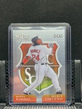 Manny Ramirez 2025 Select - Select Certified -  # 17 Red Sox