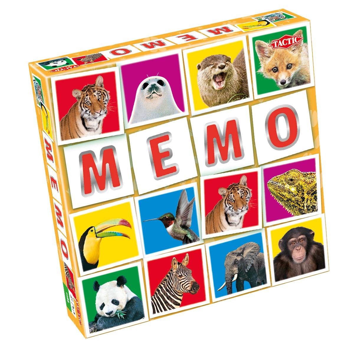 Игра-памятка о дикой природе 41441 Tactic Memo Wildlife, многоцветная, Blauw