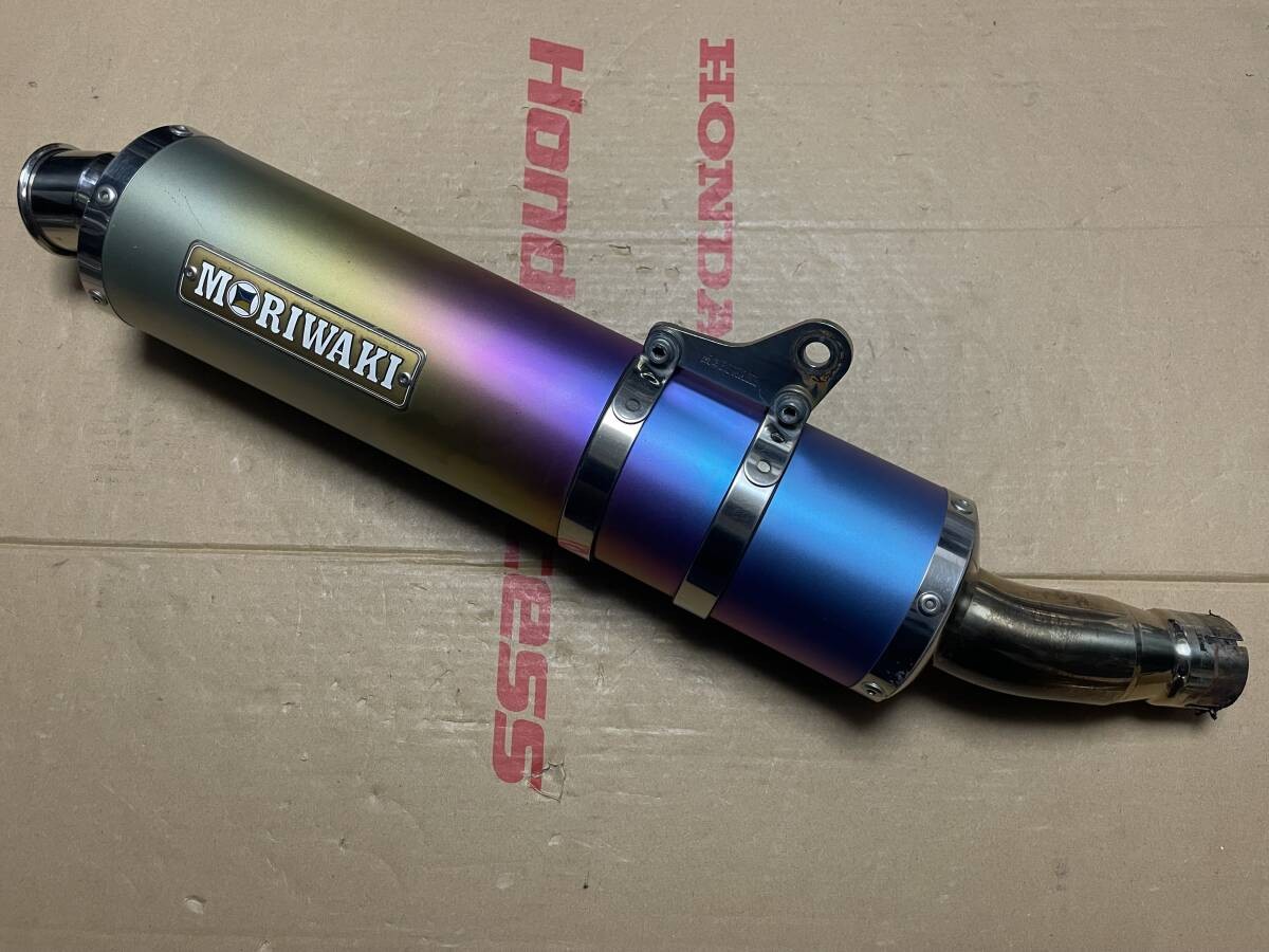 モレゾウ Ninja 250R Ex250K Moriwaki/Moriwaki Zero Slip-On Exhaust Silencer