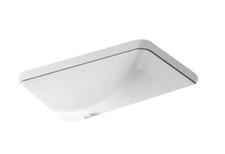 Kohler Ladena K-2214-0 21" Undermount Bathroom Sink With Overflow,White NEW