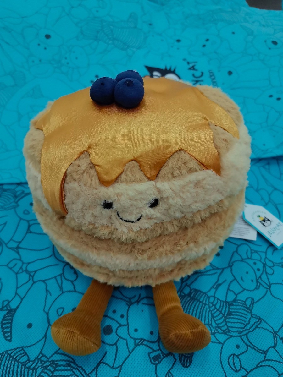 Jellycat Amuseables Fran Pancakes Plush Toy 100 Authentic A2PAN