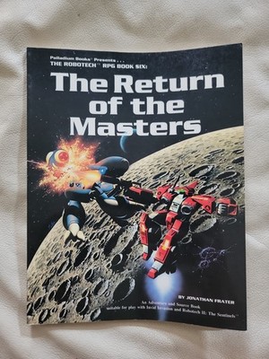 Robotech RPG The Return of the Masters Palladium Books 2nd Pressing