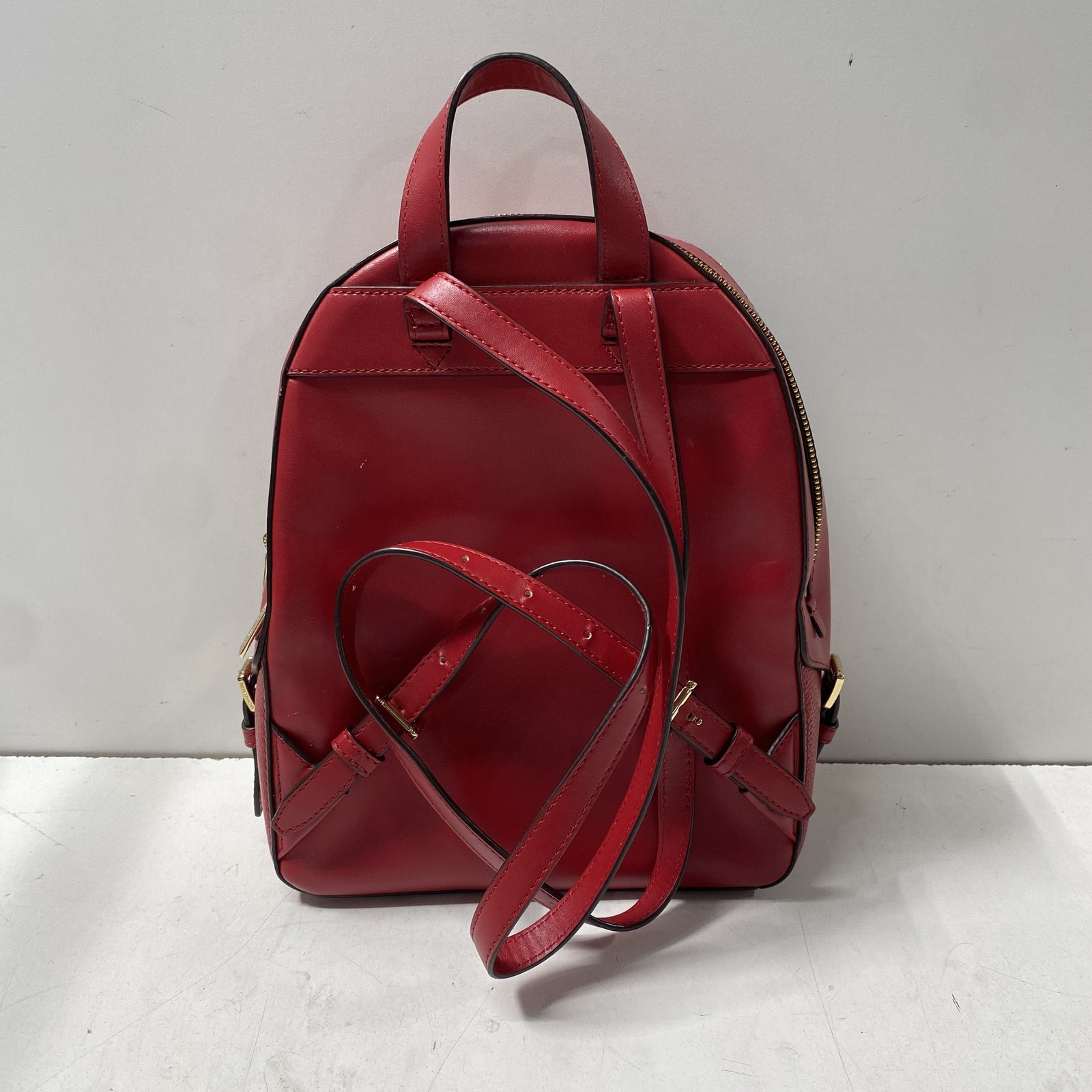 Michael Kors Red Jaycee Medium Backpack - image 3