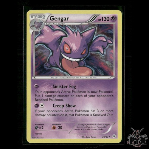 Gengar Holo 35/83 Generations NM Pokemon