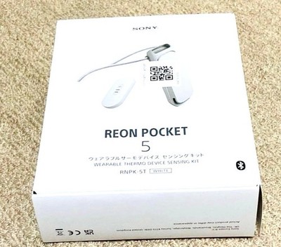 Sony Reon Pocket 5 RNPK-5T White Wearable Thermo Device Neckband
