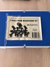 Skytronic 5-Piece Drum Microphone Kit – Hard Case – PARTIAL SET