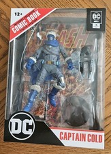 McFarlane DC Direct CAPTAIN COLD The Flash Comic Page Puncher New in Box