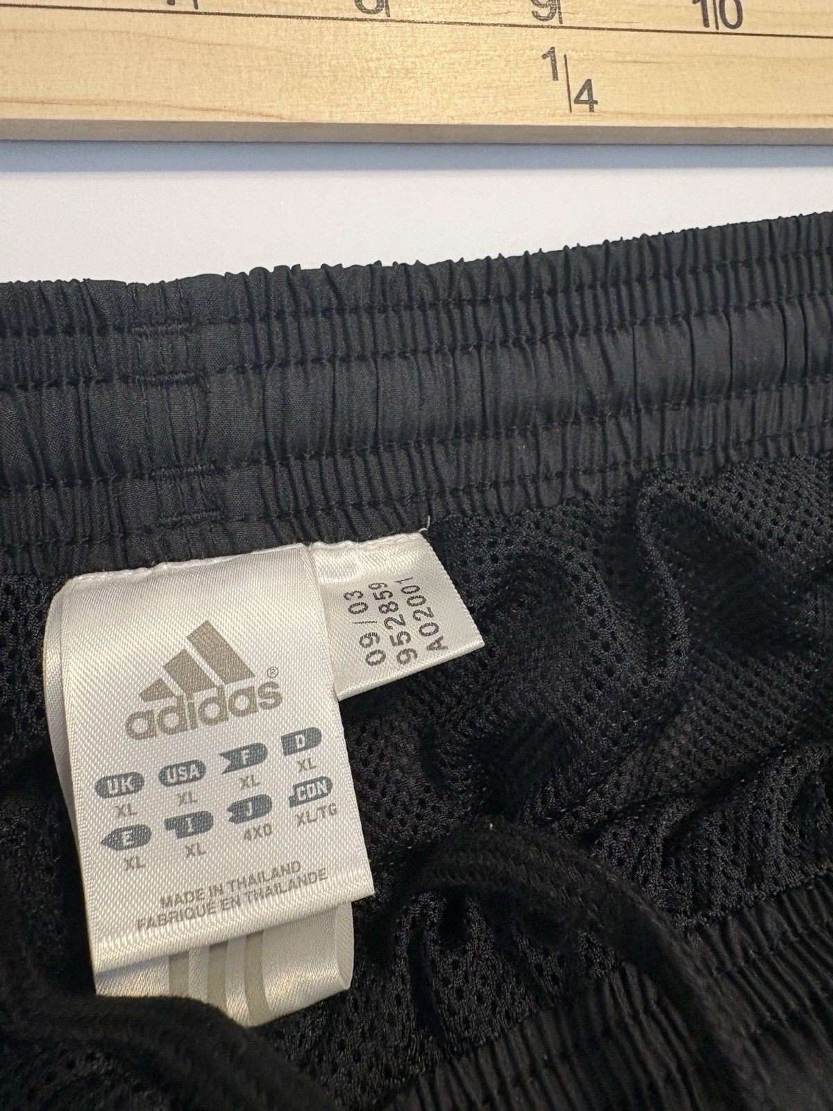 adidas Men’s 3-Stripes Tricot Open Hem Size XL Track Pants BLACK NWT thumbnail 7