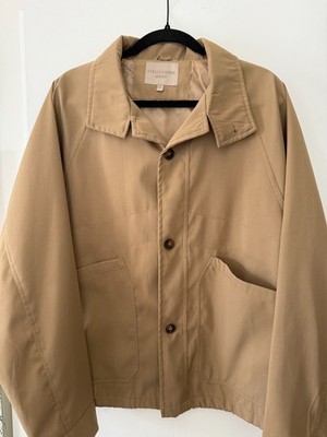 Hudson and Barrow Jacket Tan Long Sleeve Jacket Mens Medium