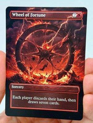 Wheel of Fortune - Proxy Card with Custom designed art