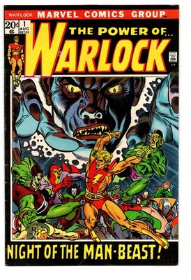 WARLOCK #1 (1972) - GRADE 5.0 - MARVEL ADAM ORIGIN 1ST APPEARANCE SOUL STONE