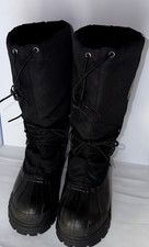 LaCrosse Serious Footware Mens Size 10 Black Snow Ice Insulated Chore Boots