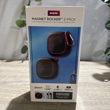 ION Magnet Rocker 2-pack Portable bluetooth speakers